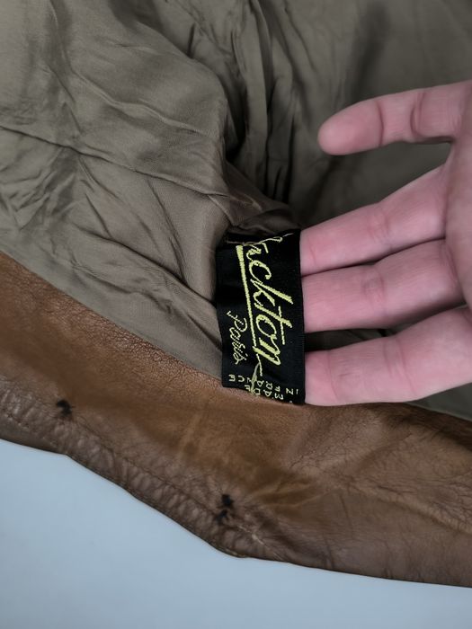 Kurtka skórzana ramoneska