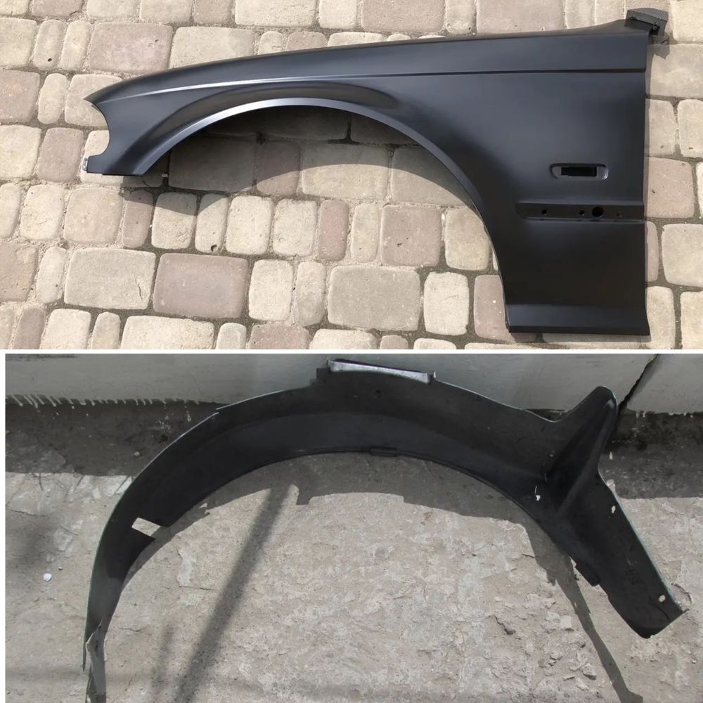 Нове переднє крило, підкрилок, поріг, арка BMW 5 e34, e39, 3 e36, e46