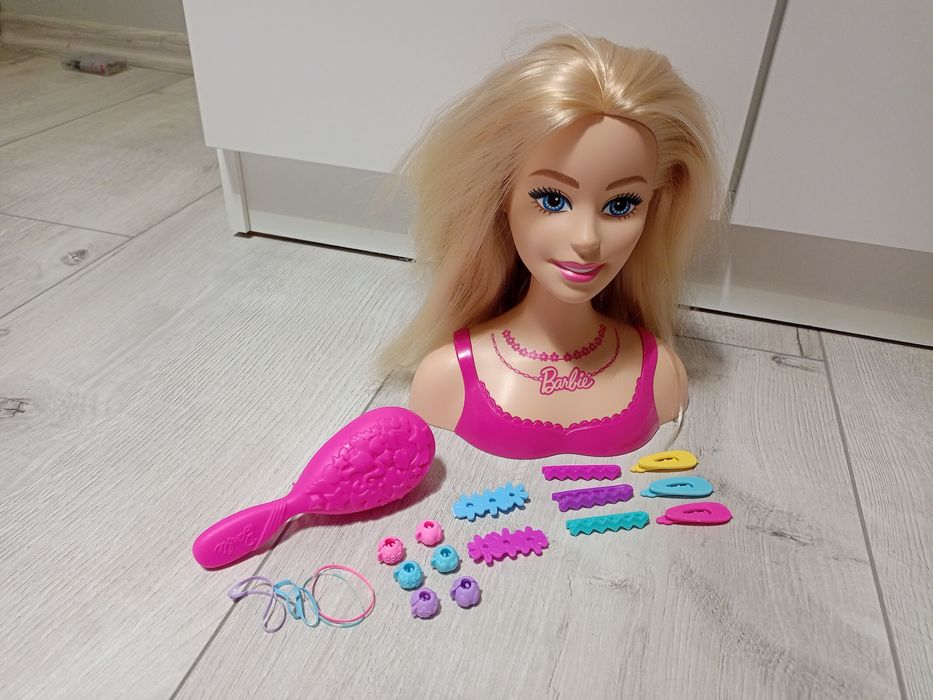 Głowa do czesania Barbie