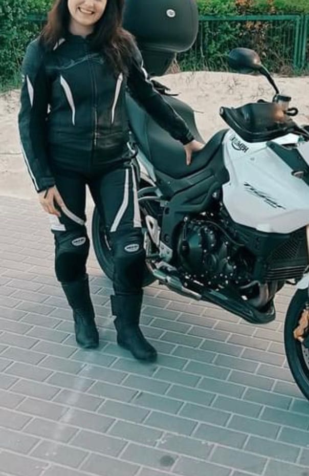 Kombinezon motocyklowy skórzany damski M