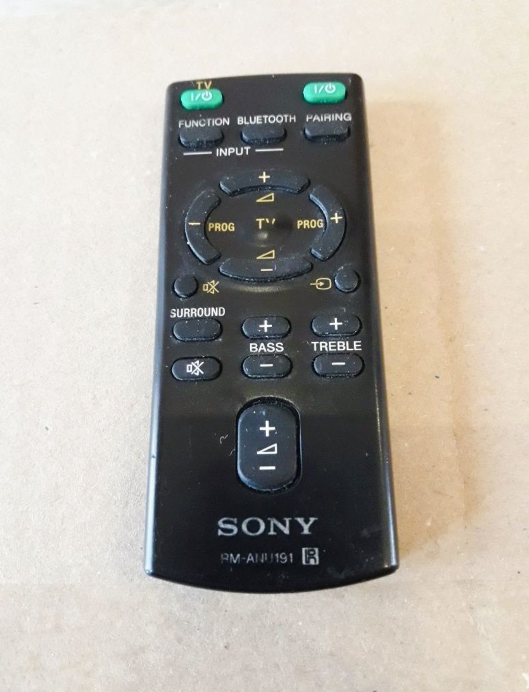 Пульт дистанційного керування Sony для ТВ та аудіо систем