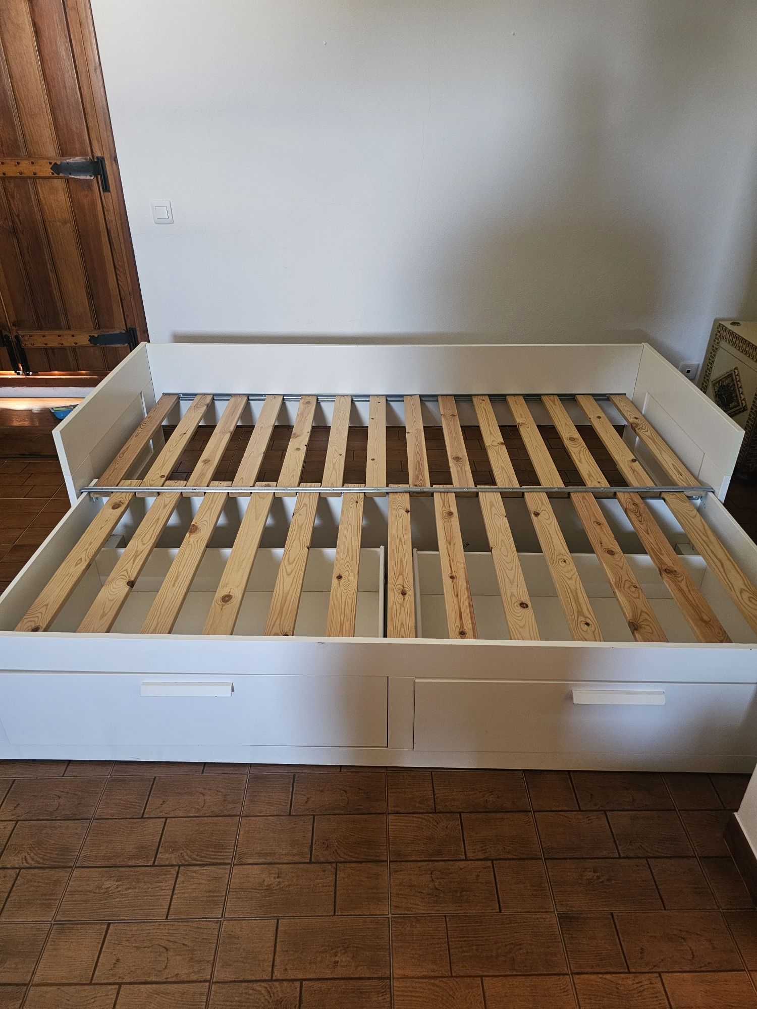 Cama individual IKEA brimnes - dupla