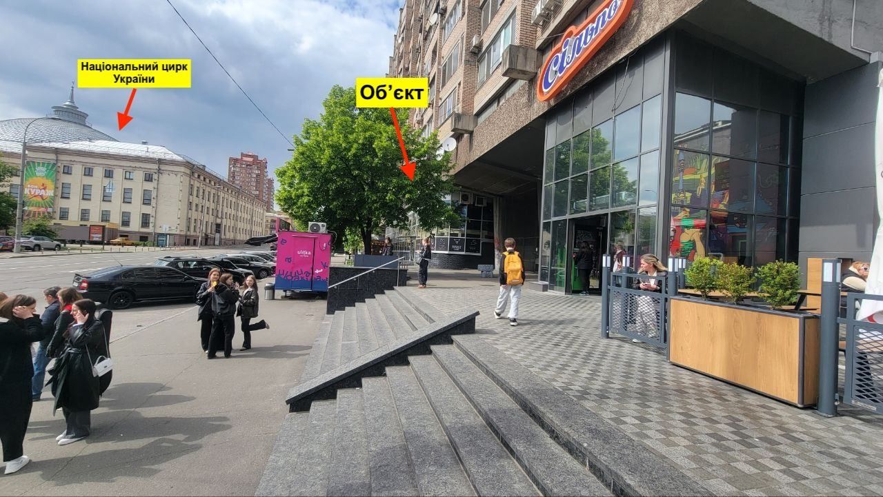 Оренда магазину 235м2 біля Сільпо, вул. Дмитрівська, 2, Шевченківський