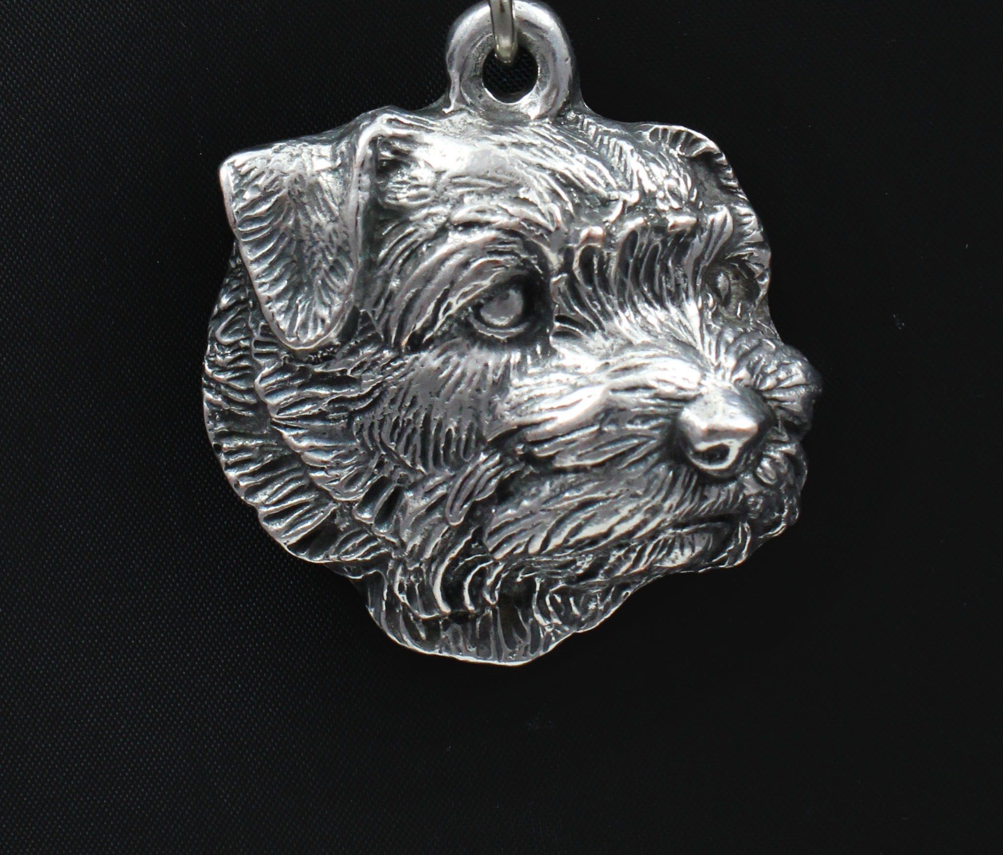 Norfolk Terrier naszyjnik posrebrzany Art-Dog