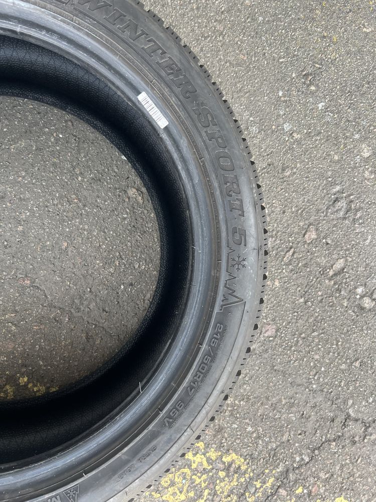 Резина зимова 215 50 r17 dunlop