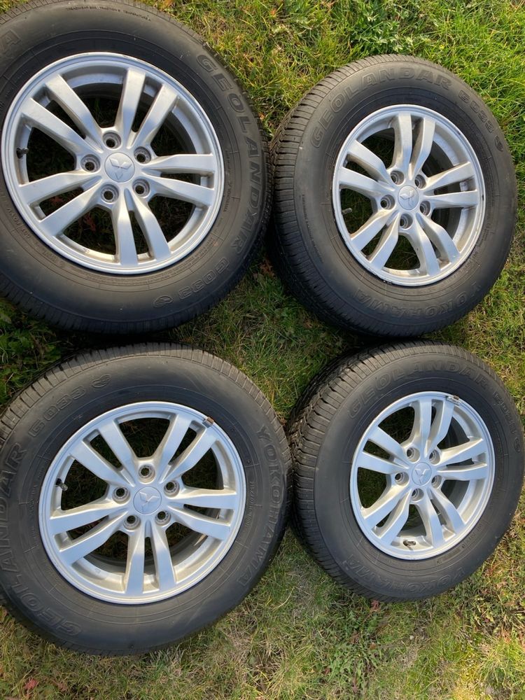 Kola mitsubishi 215/70R16 komplet kol mitsubishi