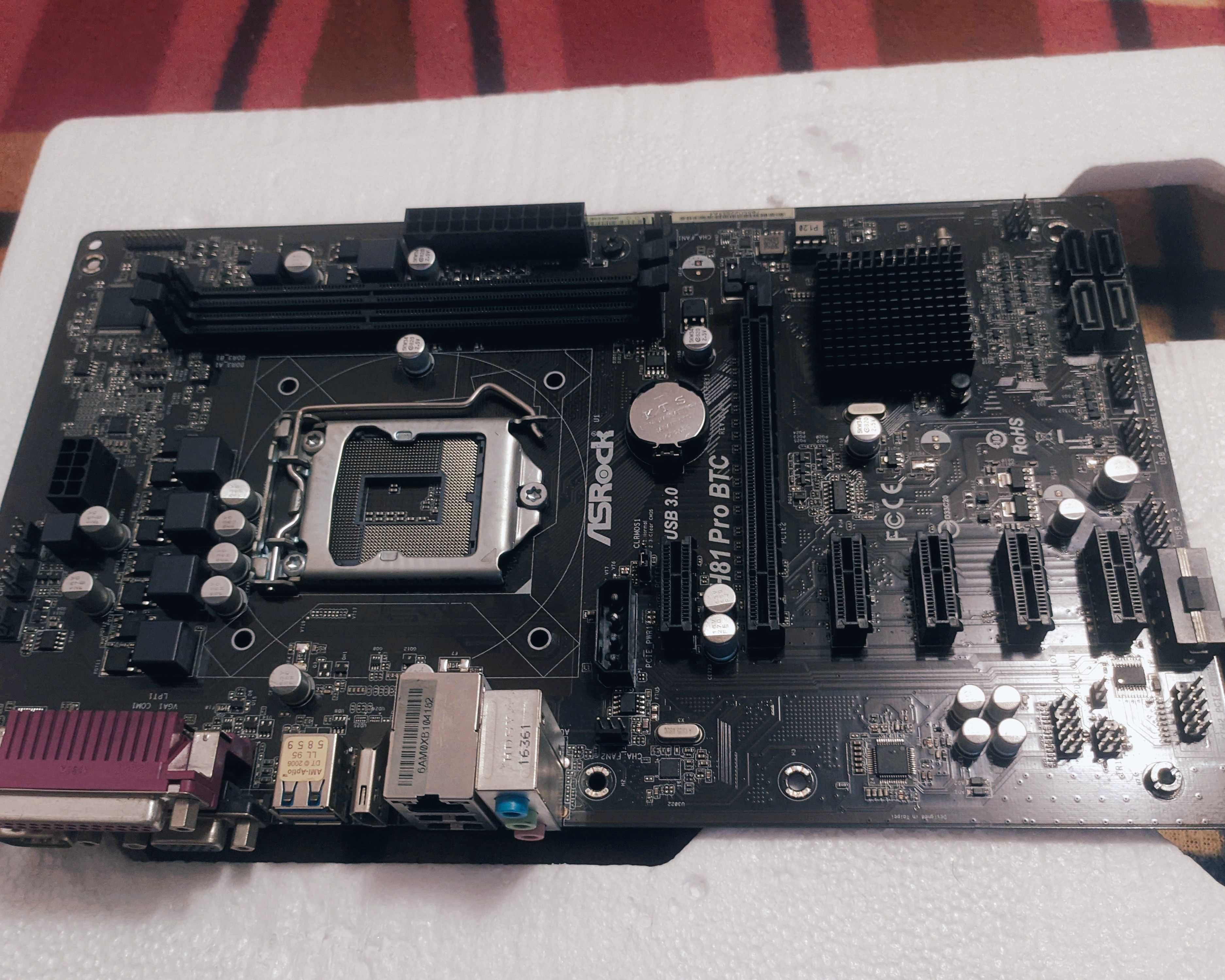 Материнська плата ASRock H81 Pro BTC+