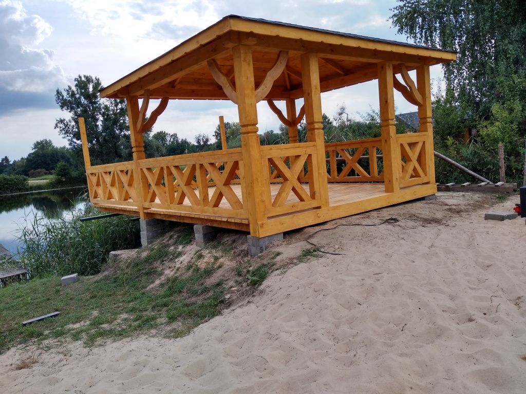 Altanka z tarasem 6x4