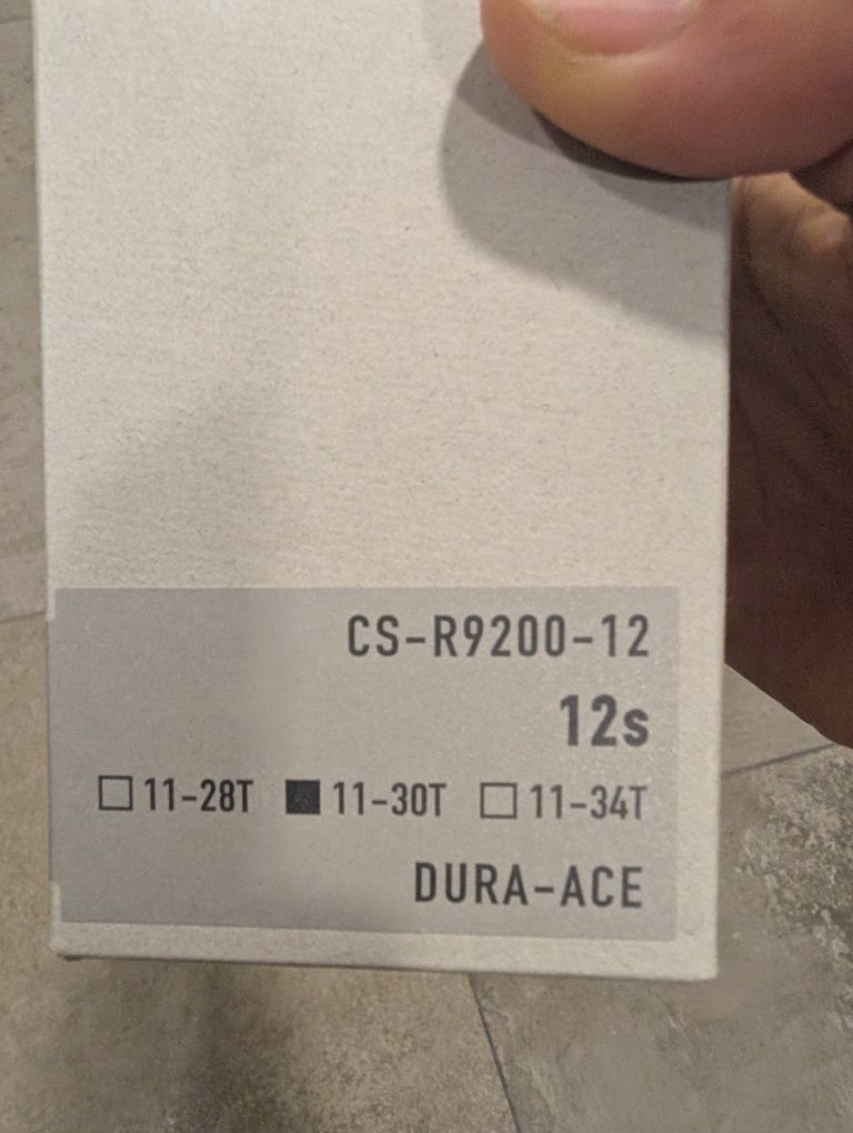 Cassete Shimano dura-ace 11-30T 12s
