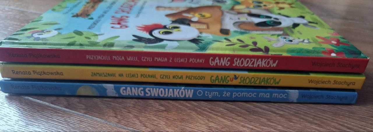 Gang słodziaków Autor Renata Piątkowska - zestaw 3 książek