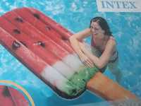 materac do pływania duży INTEX watermelon lody arbuzowe 191x76 Nowy