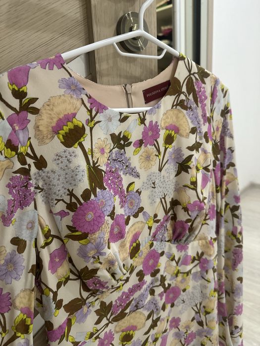 Шовкова атласна сукня POLOZOVA STUDIO