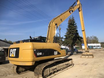 Cat 324D Long Reach 18 metrów wynajem usługi