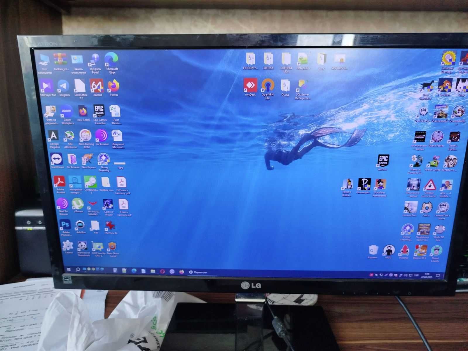 Монітор 23" LED Lg flatron E2360s-PN