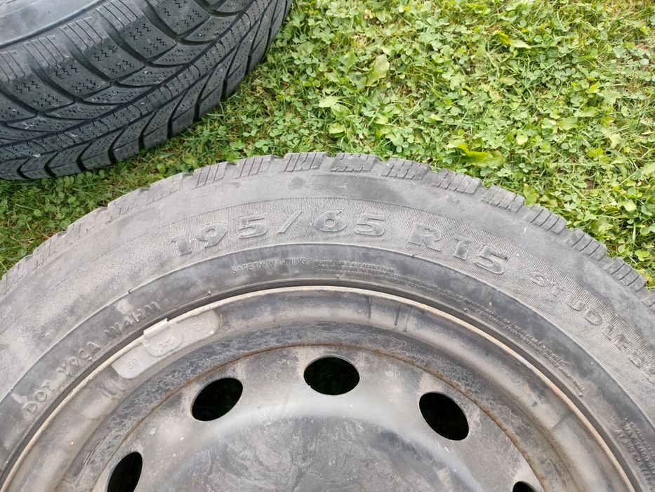 Felgi stalowe fiat stilo + opony