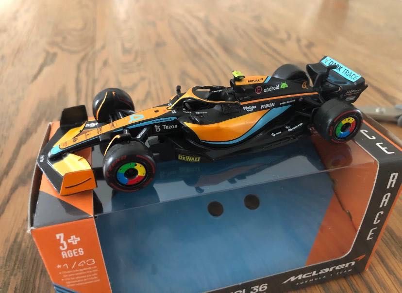 Формула-1. McLaren MCL36 2022. №4 Ландо Норіс