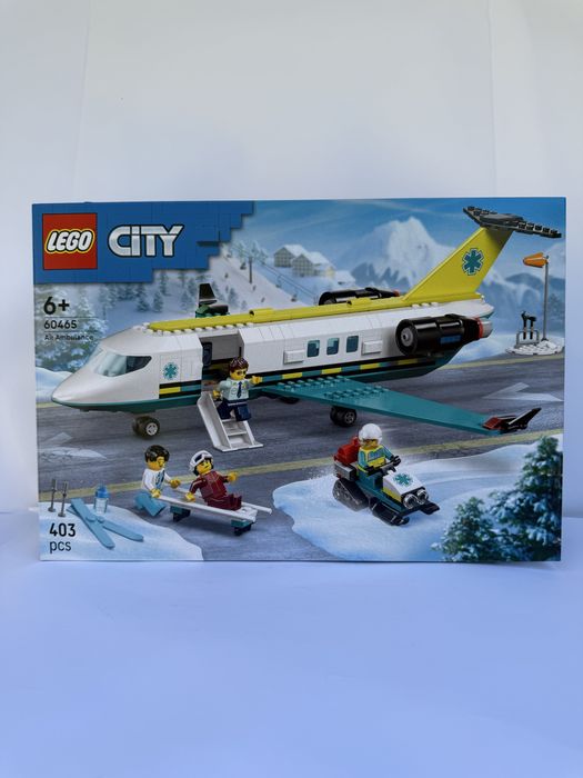 Lego Лего City Сити 60465 Самолет скорой медицинской помощи