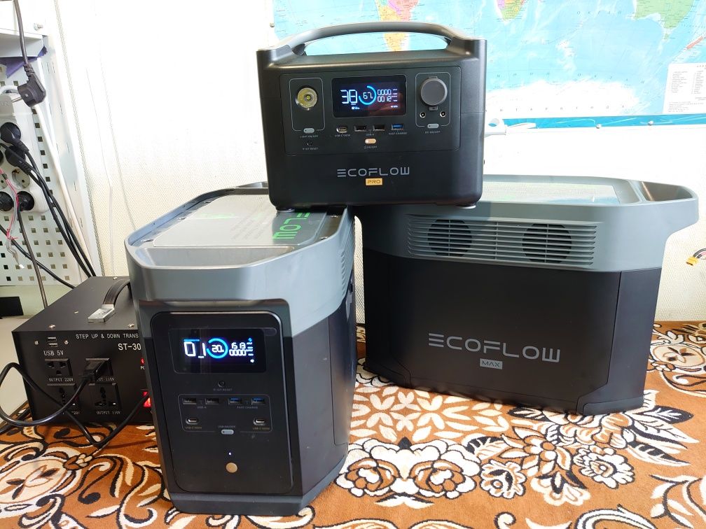 Ремонт зарядных станций екофлоу ECOFLOW, RIVER, DELTA