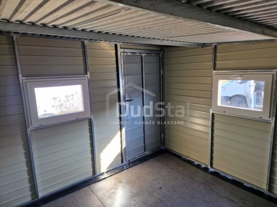 Domek ogrodowy 3x3 konstrukcja profil zamknięty ocynkowany