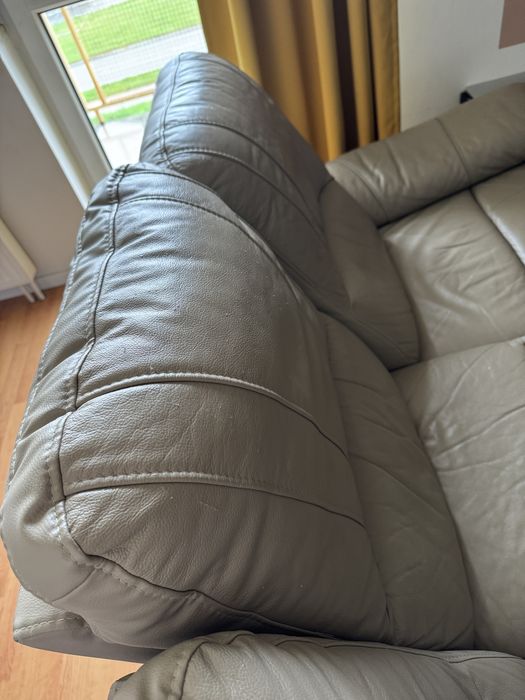 Sofa z funkcją relaks 3-osobowa kanapa beżowa relax