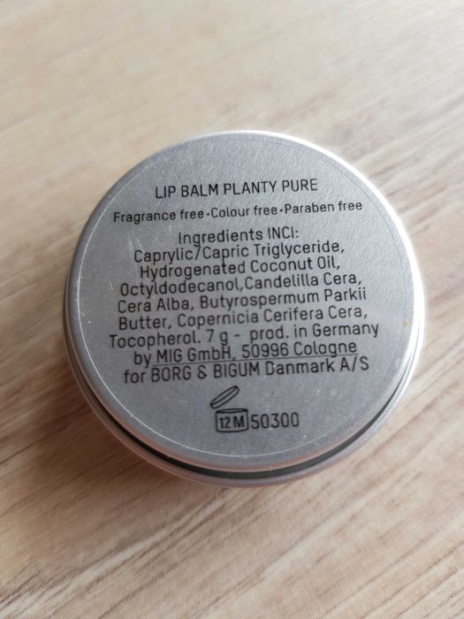 Lipbalm em lata Pandora