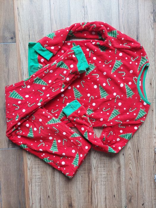 Polarowa piżama świąteczna damska L XL 40 42