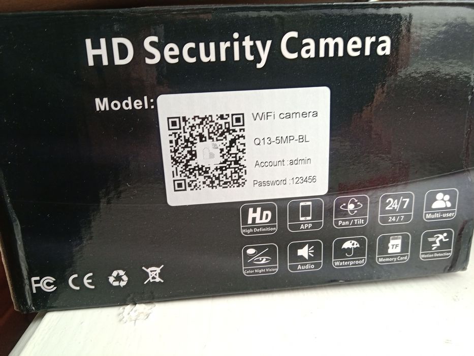 5 MP WIFI IP Камера 1080Р 4К HD