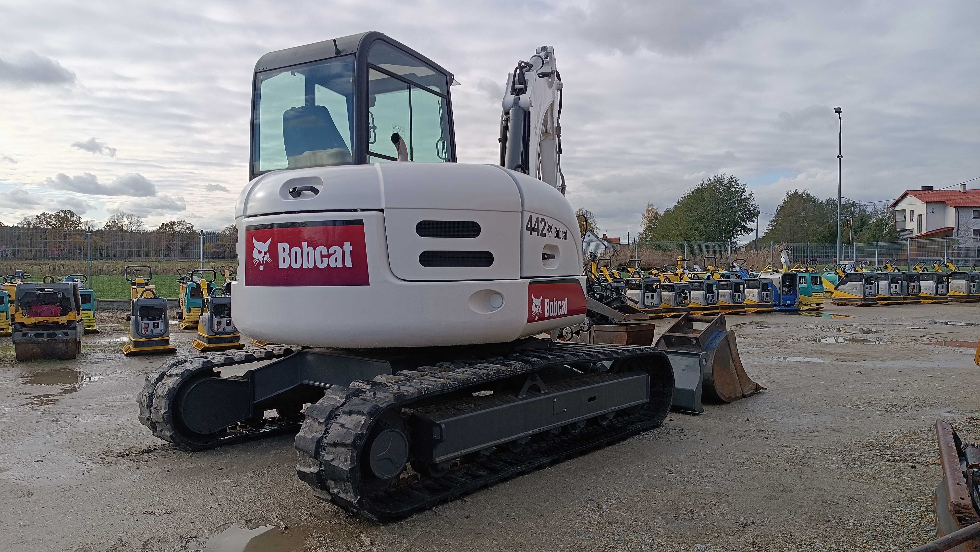 Minikoparka BOBCAT 442 / 7,5T / TEREX TC 48 75 KOMATSU PC 75 CAT