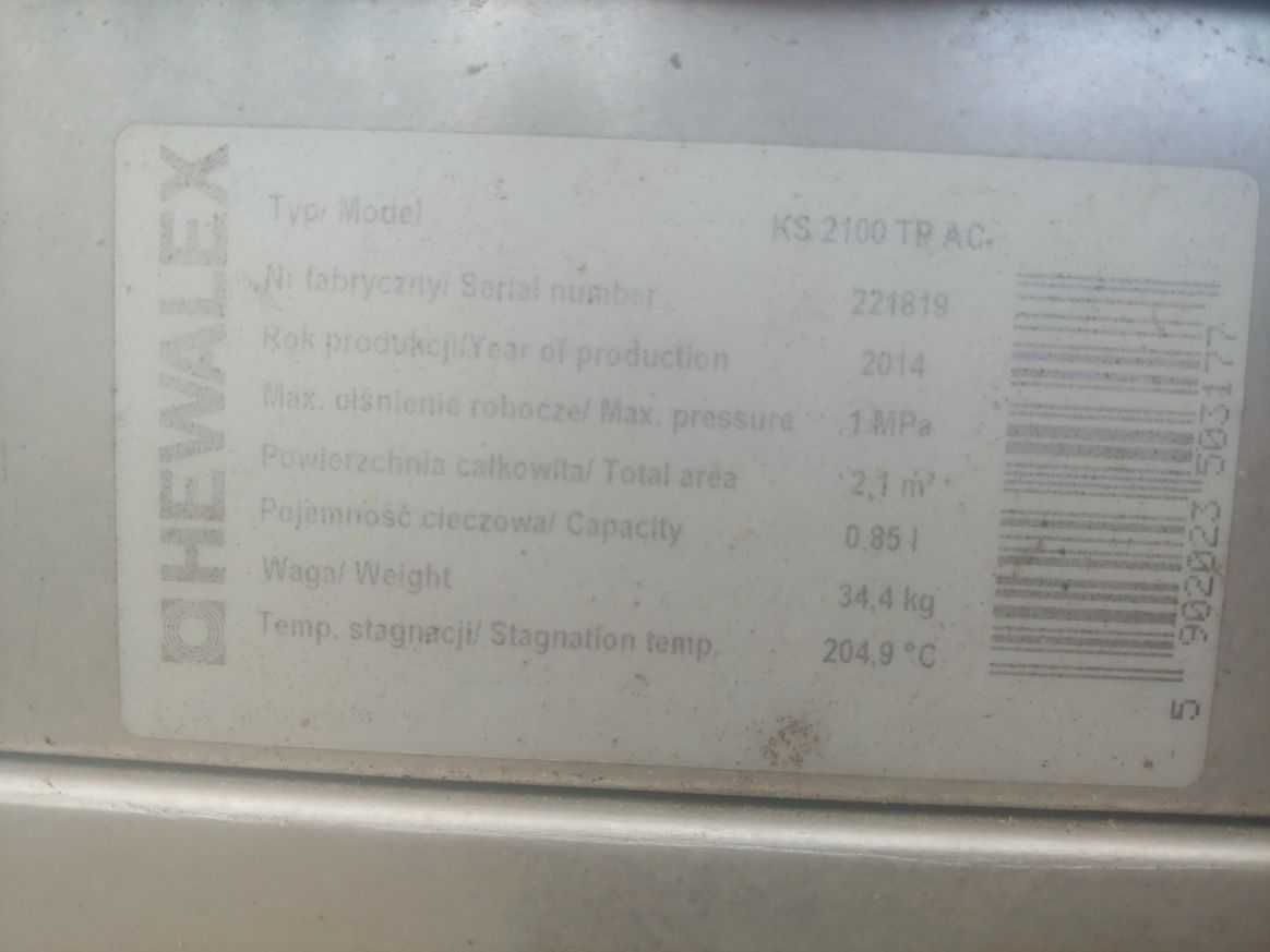 Hewalex kolektor solarny panel słoneczny
