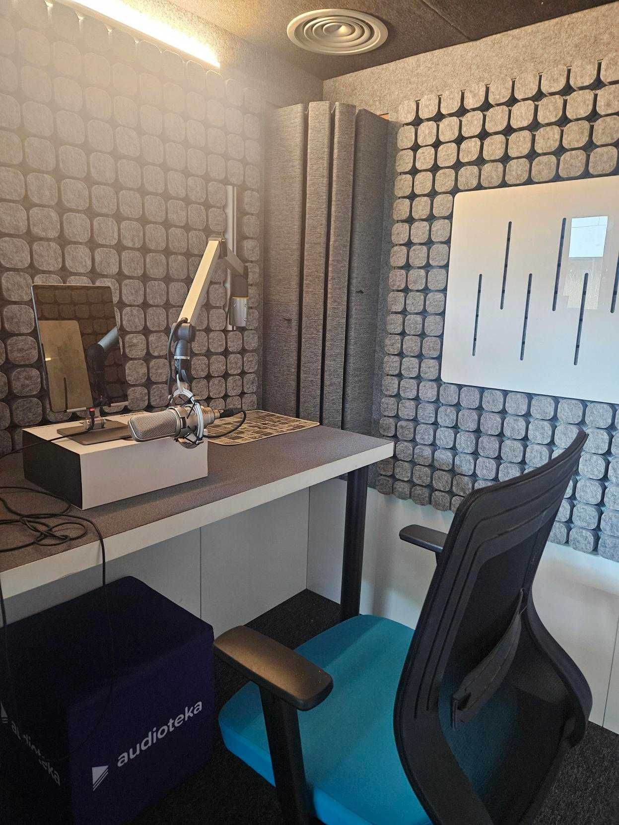 Budka akustyczna do nagrywania dźwięku - STUDIOBRICKS 180 x 180