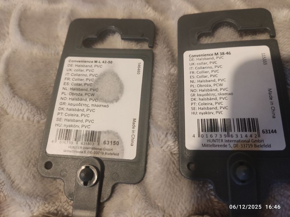 Coleiras rosa choque