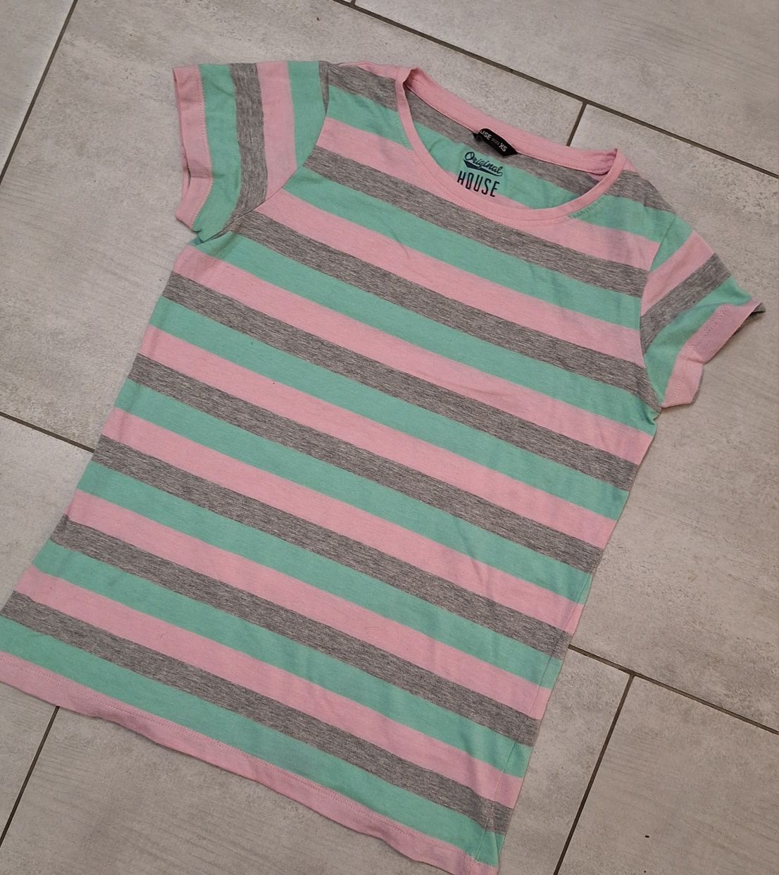 House bluzka z krotkim rekawem t-shirt r. XS