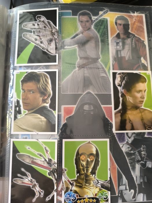 Cartas Star Wars Force Attax da Topps