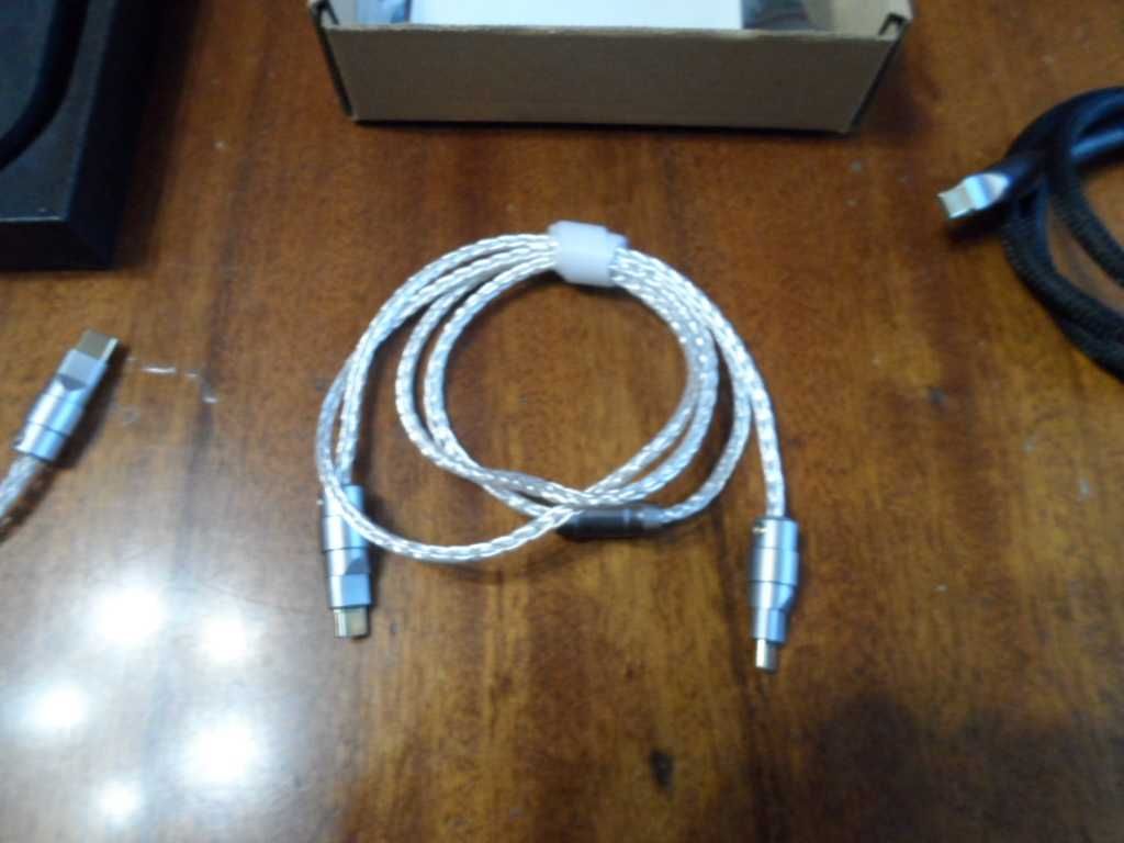 Різні срібні USB кабеля для ЦАП - DAC  FIIO - YYAVDIO