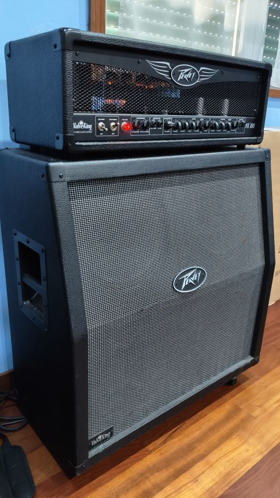 Amplificador + Coluna Peavey VK 100