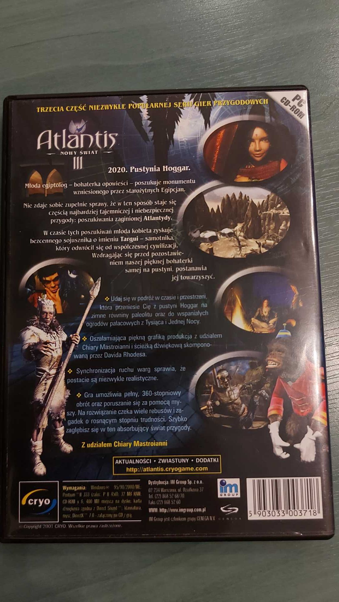 Kultowa gra przygodowa na PC Atlantis III po polsku