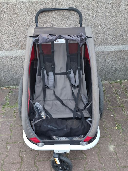 Przyczepka rowerowa  firmy Hamax 2 osobowa