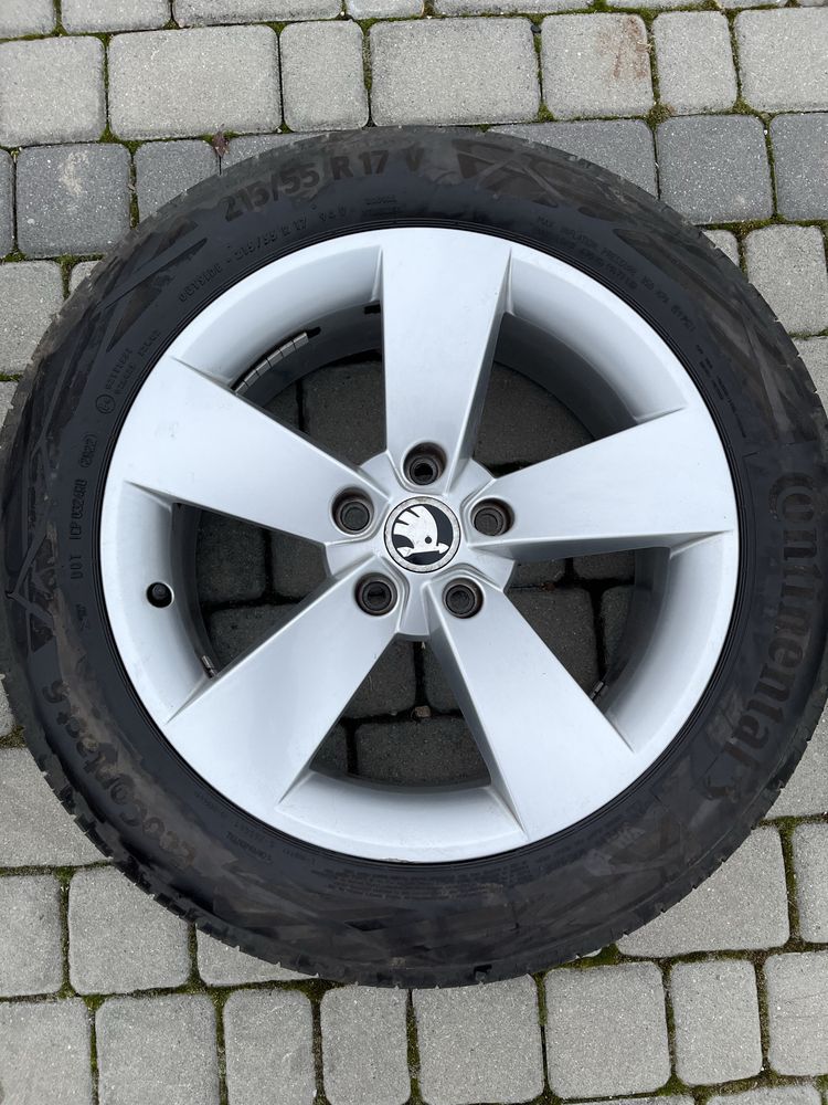 Alufelgi 5x112 17 cali Skoda Kodiaq Karoq Octavia Superb Yeti
