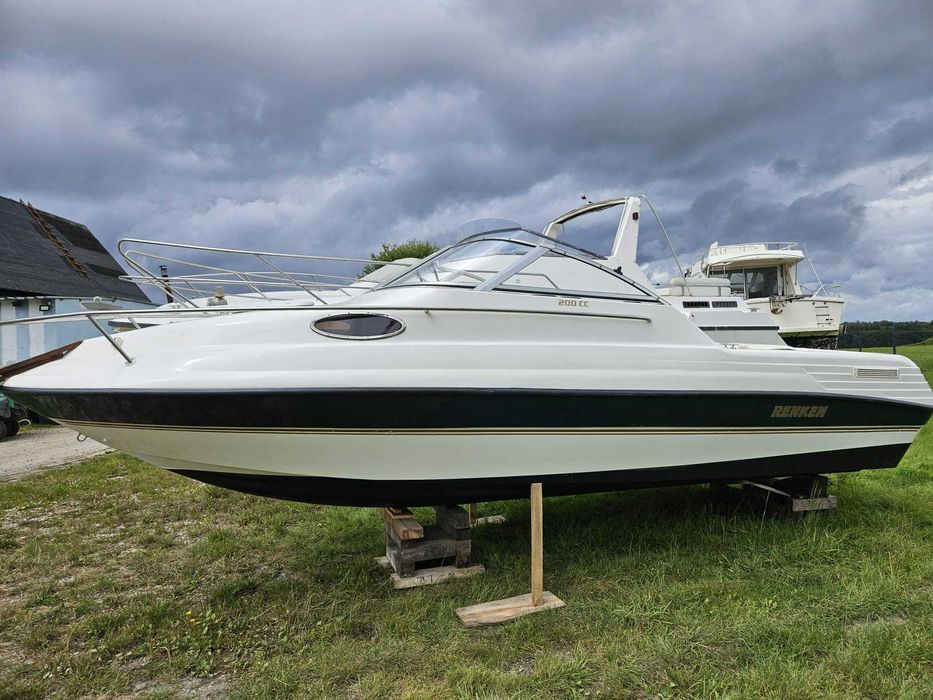 Łódź motorowa Renken 1998 – 6 m, kabina 2-osobowa