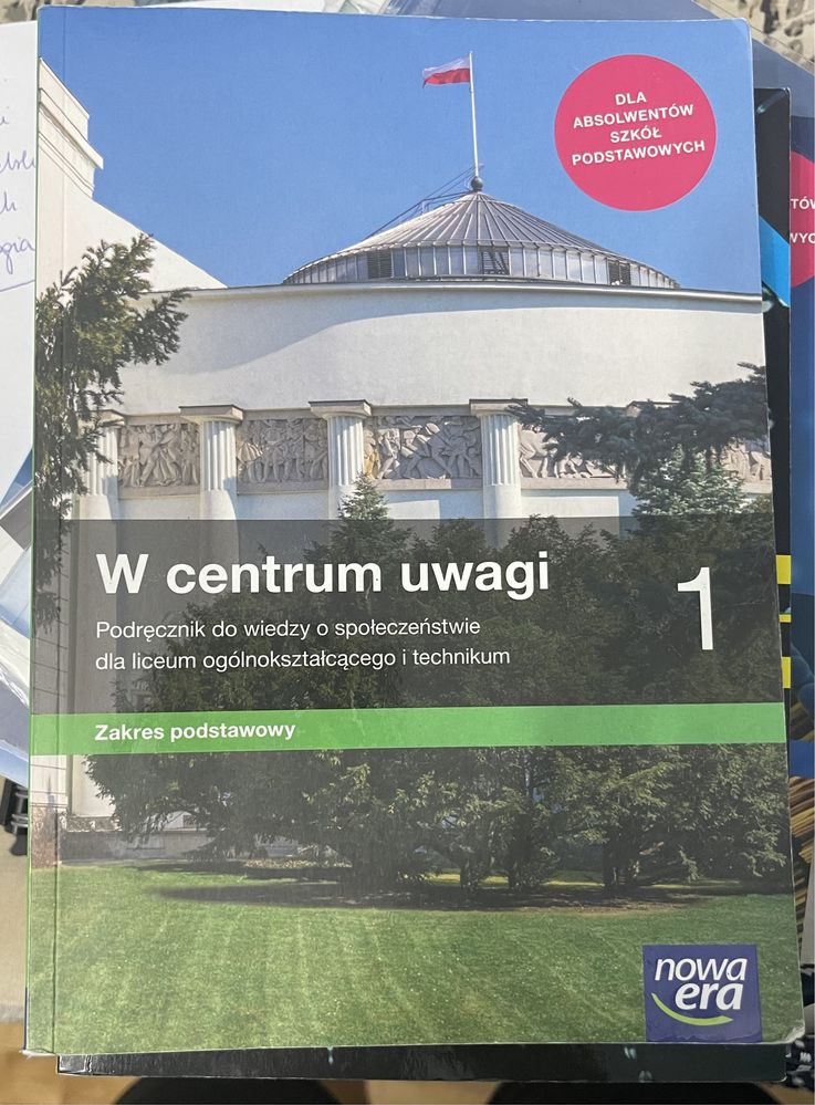 Podręcznik WOS W centrum uwagi 1 nowa era