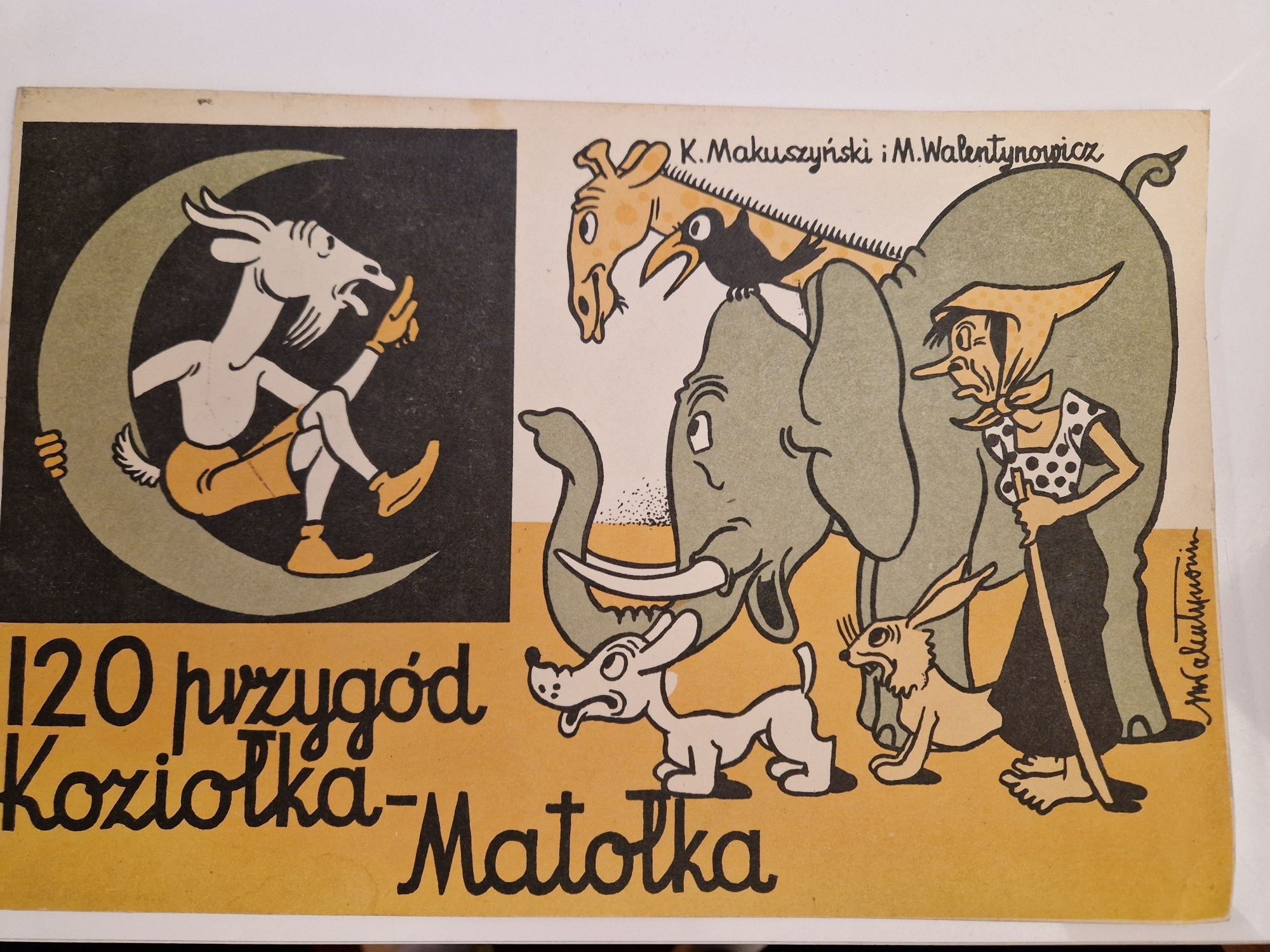 120 przygód Koziołka Matołka 1957 r