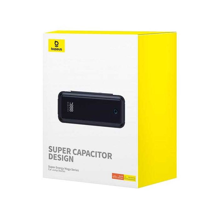 Пусковий пристрій бустер Baseus Super Energy 3000A 12В