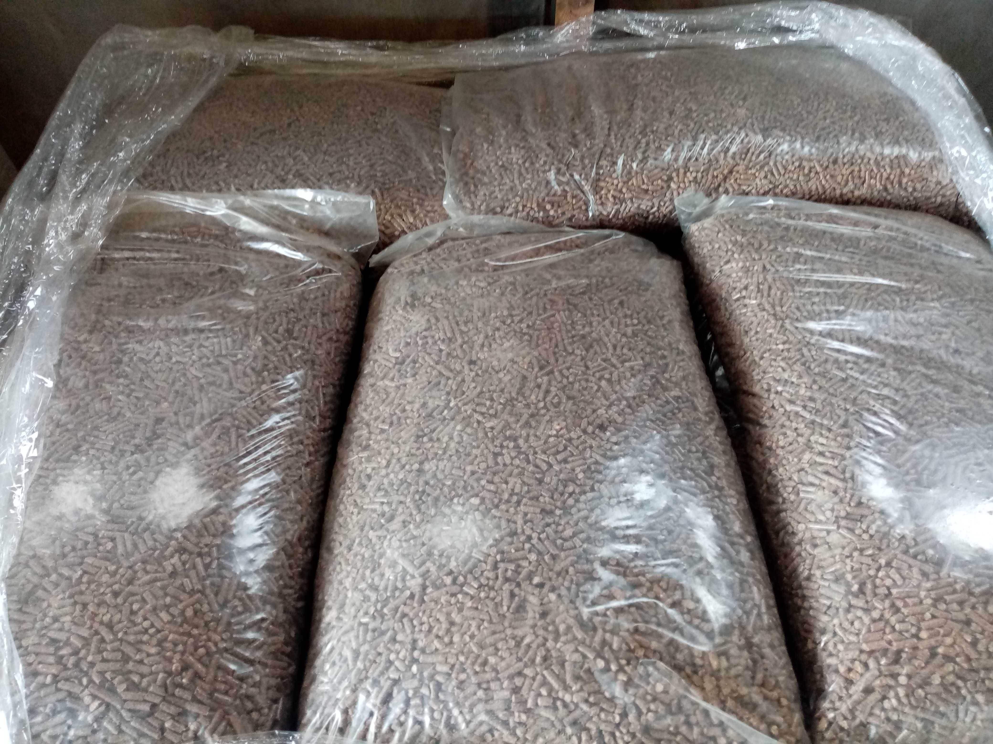 Pelet Pellet 6- 8mm,Polski producent ,workowany,transport winda