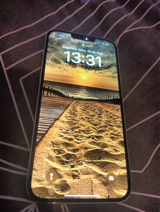 13 pro max  bataria 85  espaco 128 gb troco por ip 14 pro  max