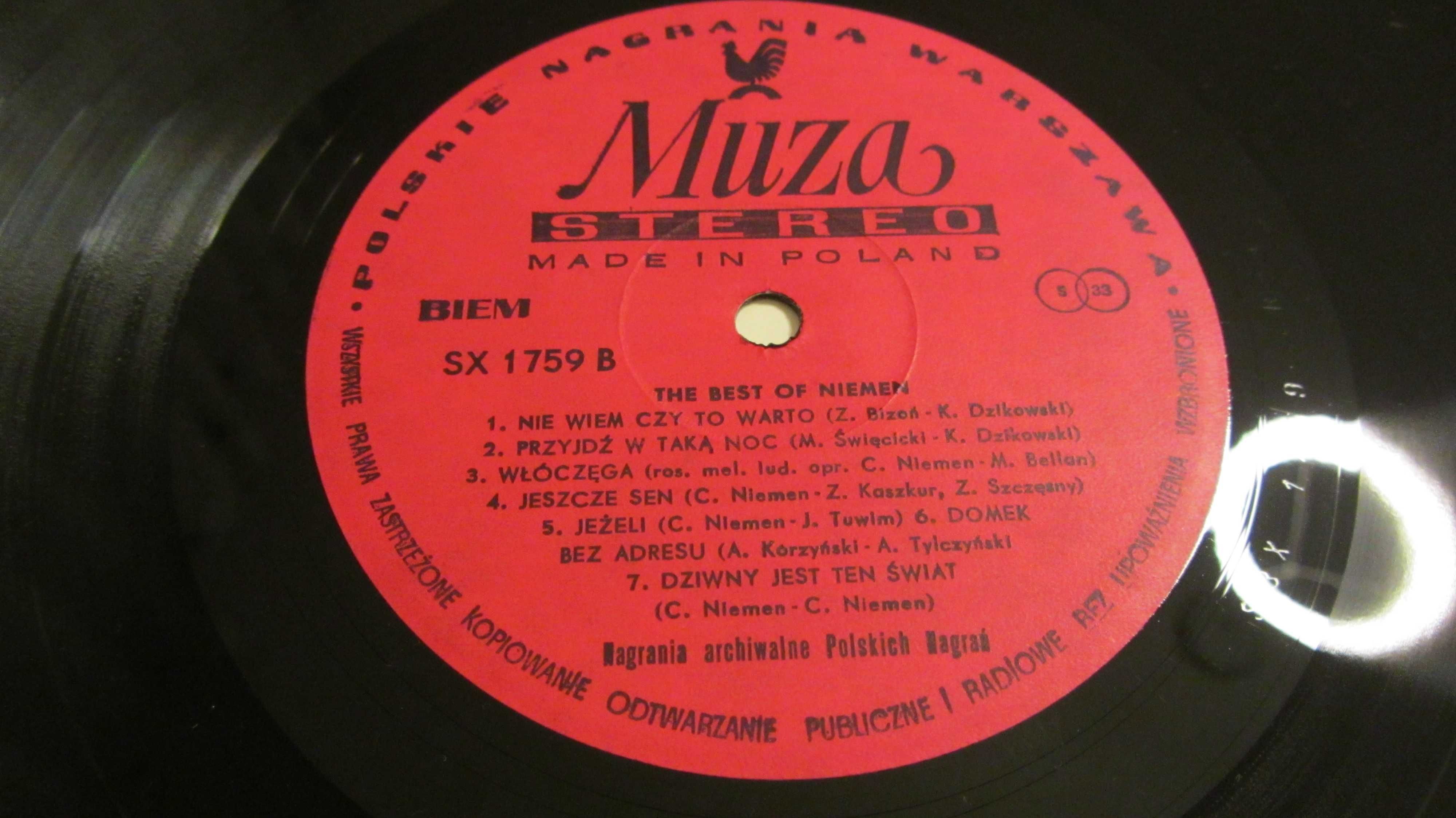 Czesław Niemen "The Best of Niemen" Winyl Vinyl (NM)