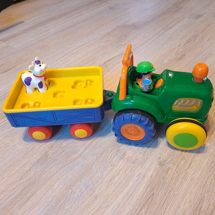 DUMEL interaktywny Traktor Farmer zwierzęta jeździ zabawka