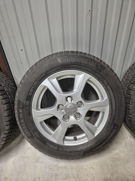 Koła aluminiowe Audi 5x112 r16 225/55 zimówki