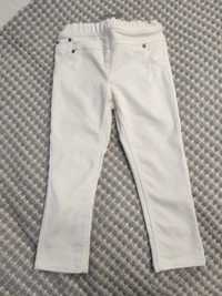 Białe spodnie next nowe z metkami