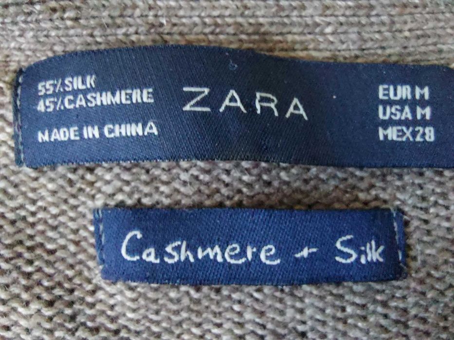 Sweter rozpinany Zara, rozmiar M
