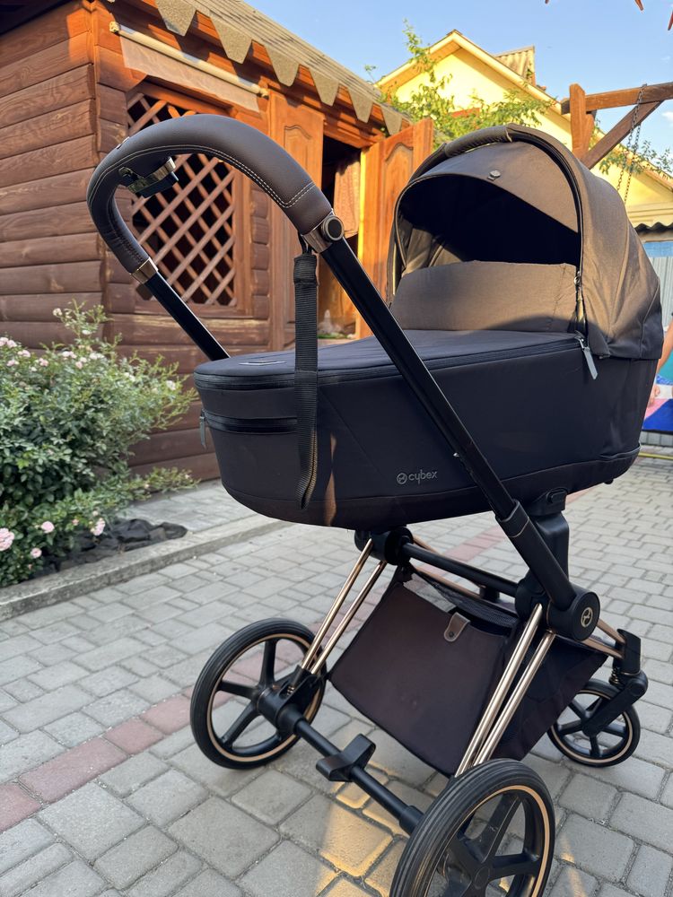 cybex priam 4.0 rose gold Сайбекс пріам 3 в 1 каляска